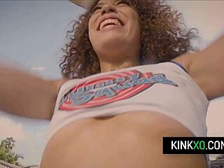 Curly-Haired Teen 18+ Stepsisters Fucked By Stepbro