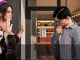 Kate In Cosplay Maid Upskirt