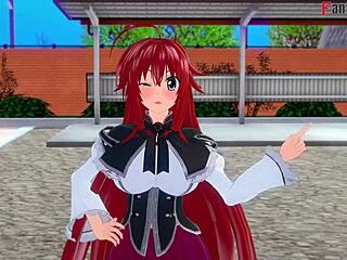 HS DxD NTR Madness 3 Rias Gremory Wants More Behind Issei Full 1hr Movie