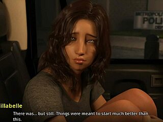 anna's erotic ass in 3d anime