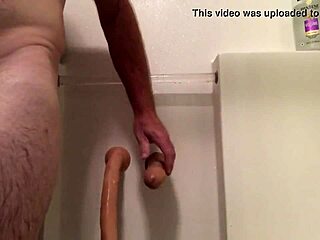 Solo Shower Orgy with Fleshlightman1000