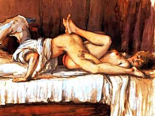 Erotic illustrations from the past