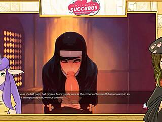 Feeling Passion In Sweet Dreams Succubus Blowjobs