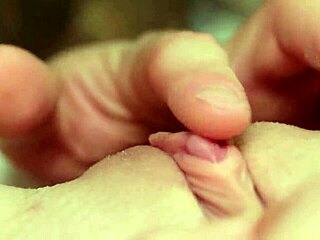 close up clit fingering moan