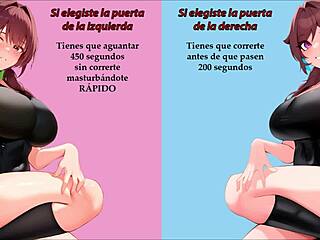 Squid Game: Joi's second skin Masturbation test in Spanish