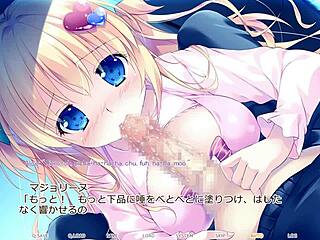 hime to otome love route scene with subtitles