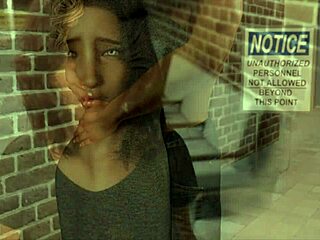 anna's erotic ass in 3d anime