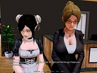 Visual novel game walkthrough for Harem Hotel