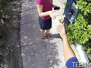 Courtney Loxx boldly fucks for cash