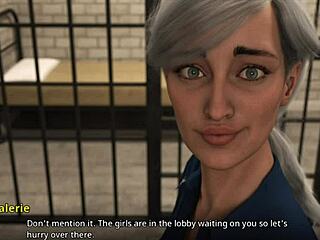 anna's erotic ass in 3d anime