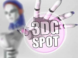 damn, wild 3d animated fuck with big tits babe!