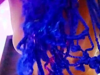 Yo, skinny busty babe gets oiled up at massage center for real homemade action