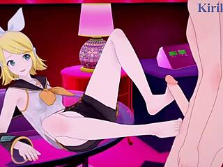 Kagamine Rin And Meiko Intense Sex