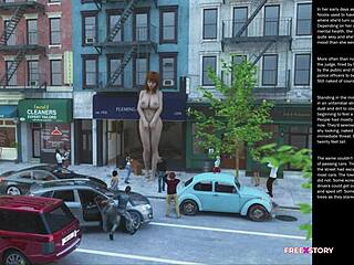 Big apple small gesture episode 6 in 3d comics cartoon format