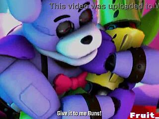 Feeling excited about FNAF's fruit cock scene