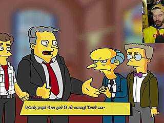 A Simpsons game where you can only play as Mr. Burns and destroy his own mansion