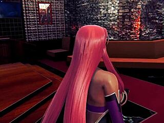 I fucked makai kishi's tight pussy in spooning