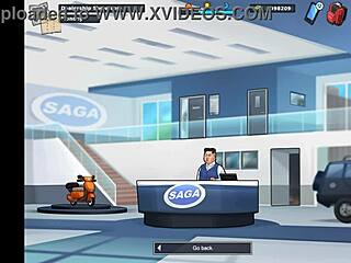 Summertime Saga 76 erotik çizgi film kahverengi saçlı kız hentai oyununda