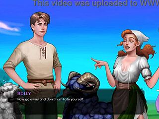 Blonde Big Tits Milf And Redhead Suck Monster Cock On Country Ranch