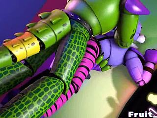 Feeling excited about FNAF's fruit cock scene