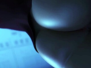 Redhead with big ass pounded hard standing up