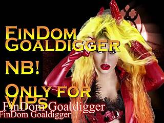 Findom fuck with jerk off instructions.