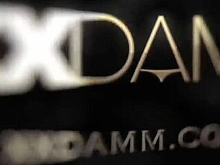 Unexpected public trio at erotic salon in barcelona