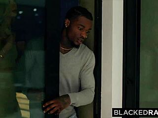 BlackedRaw Blonde Haley Squirts Hard on BBC Ride