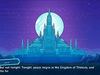 Princess Sophia strips naked in bratty hentai game adventure