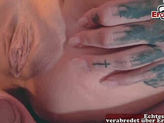 German BBW Tattoo Babe on POV Userdate