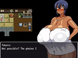 tanned natsuki hints at hentai photoshoot massage