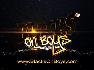 Joey próbuje gejowskiego seksu z czarnym kolesiem w ostrej scenie!