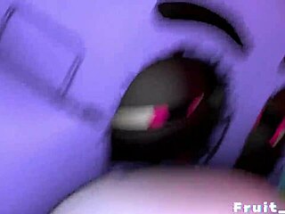 Feeling excited about FNAF's fruit cock scene