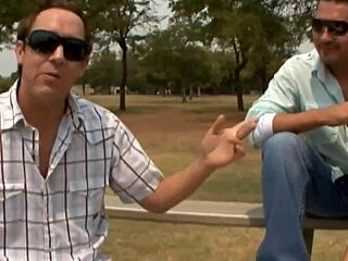 Skinny brunette rides big cock while boyfriend watches spanking her tight ass