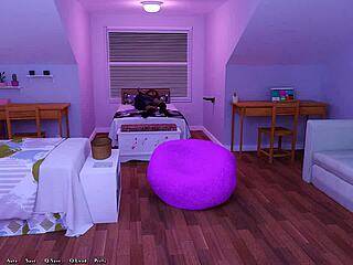 3D animated party with loveskysan69's big dick and bouncing boobs