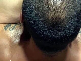 Interracial couple's kinky anal sex session turns wild