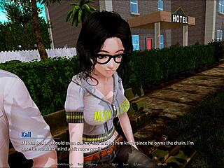 A walkthrough of the anime visual novel and PC gameplay of Harem Hotel 147