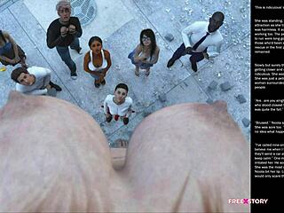 Big apple small gesture episode 6 in 3d comics cartoon format