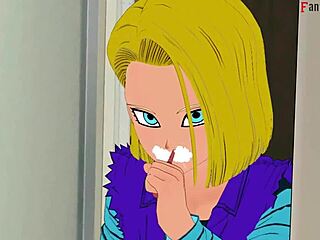 See through Master roshi gives a 3D blowjob