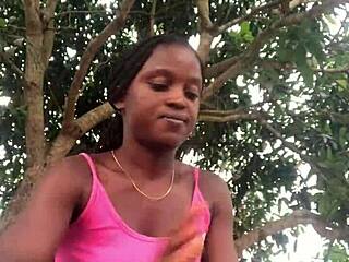 Crazybitch loves unboxing packages in sexy outfits in front of strangers.