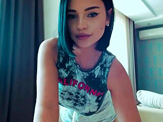 Latina Whore In Cosplay Lingerie