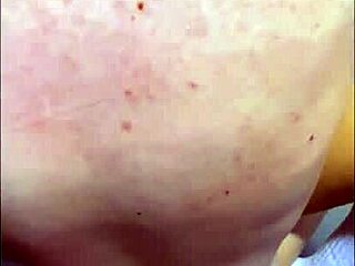 Shy college girl's tight pussy requires lubricant for sex