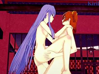 Florence Nightingale, Meltryllis, Gudako in Wild Futanari Clash