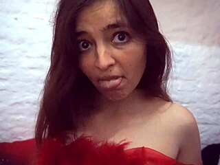 Thrusting hard cock into hot teen's ass as she moans loud