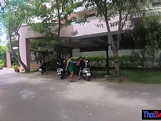 Thailand motorbike tour ends with bareback action