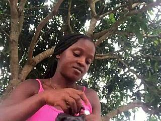 Crazybitch loves unboxing packages in sexy outfits in front of strangers.