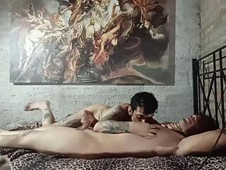 Tattooed Neighbor Blows And Fucks Hard On June 15