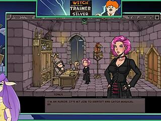 witch trainer silver part 3 with big tits and monsters