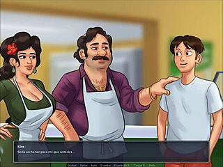 Steamy summer adventures in the Hentai visual novel, Summertime Saga Chapter 30
