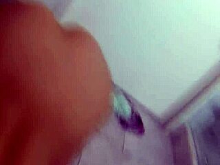 Real lesbian rims ass in homemade mirror